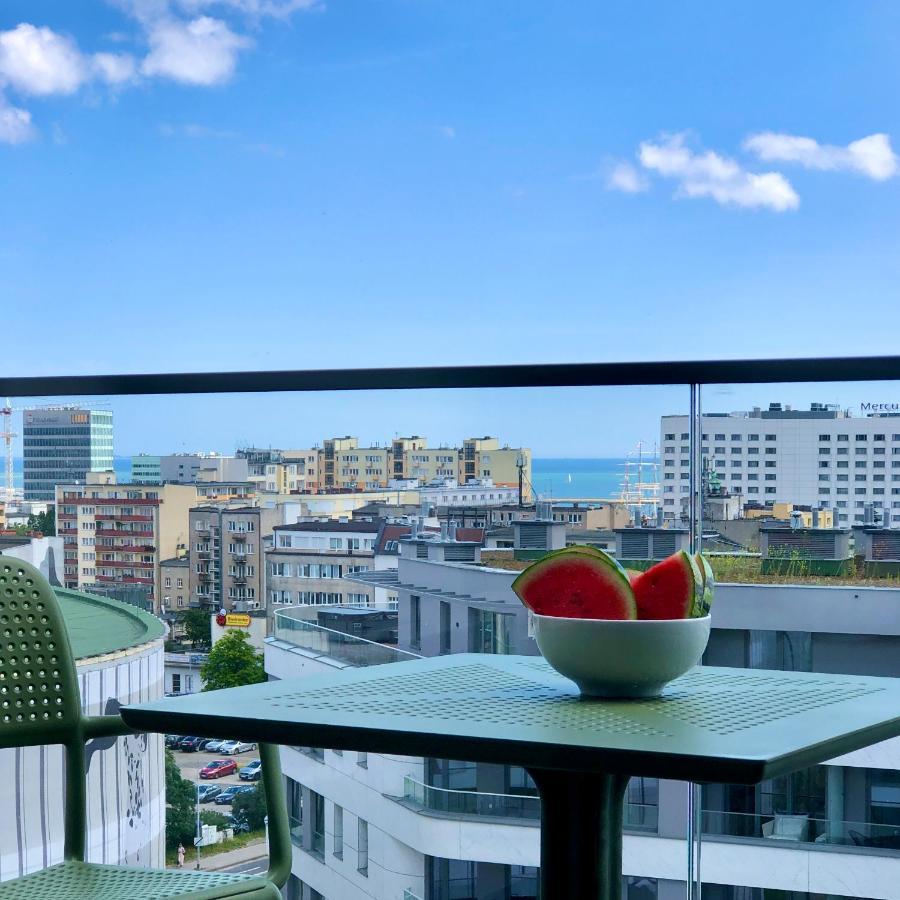 Апартаменти Tlusta Mewa Sea View Гдиня Екстер'єр фото